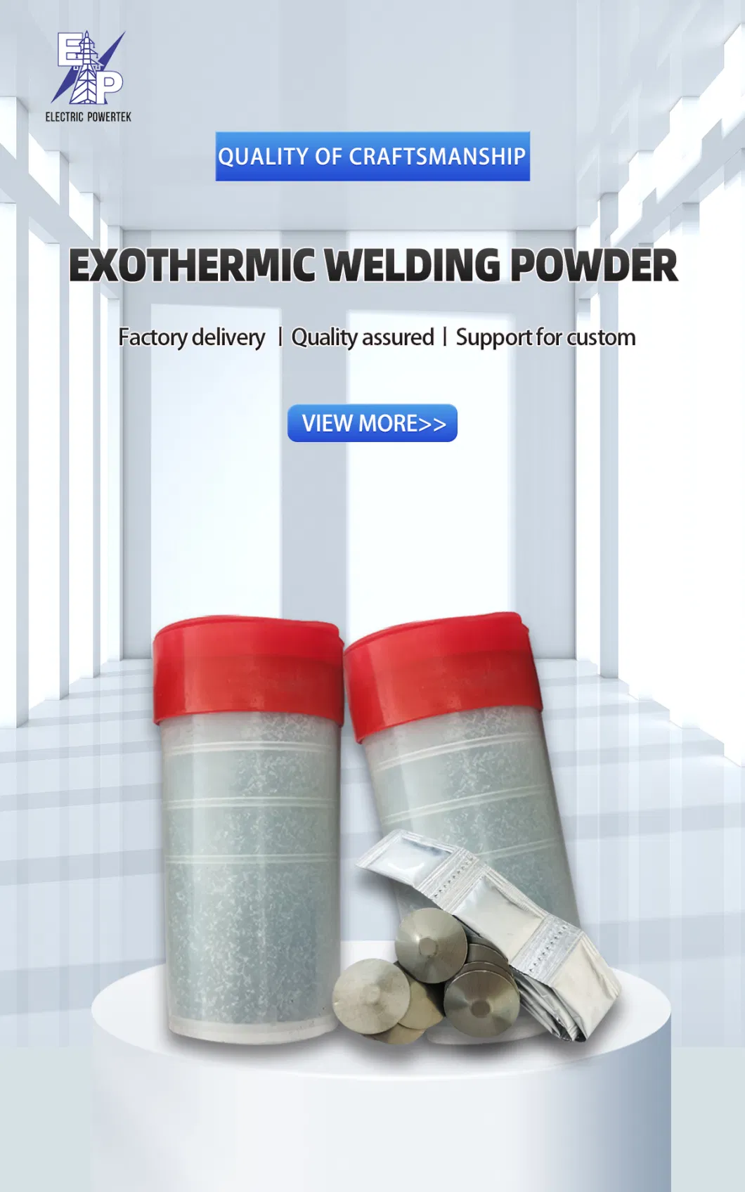 Chinese Manufacturer High Quality Exothermic Welding Powder