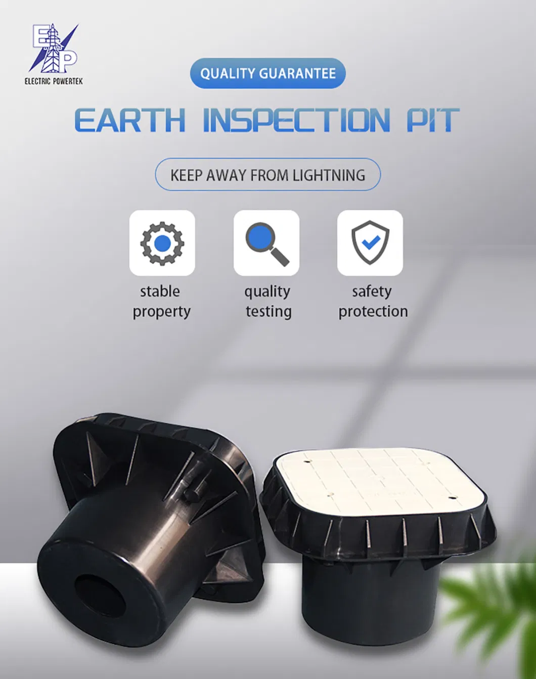 Lightning Protection Earth Inspection Pit