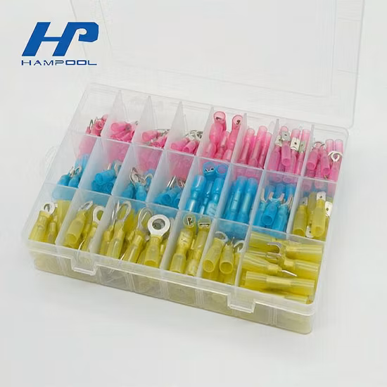 270 connettori termorestringenti Terminali a crimpare isolati elettrici automobilistici marini