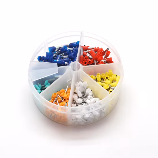 Terminale terminale del cavo in rame isolato in fabbrica cinese con placcatura in stagno